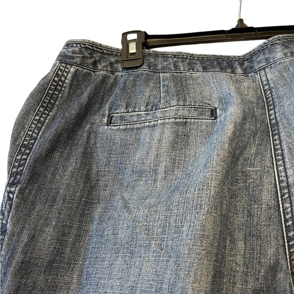 Talbots full leg denim crops size 12 - Picture 7 of 8